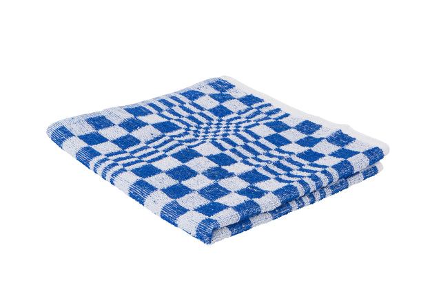 Cleaninq - Keukendoek blok ca 50x50cm blauw | 12 stuks