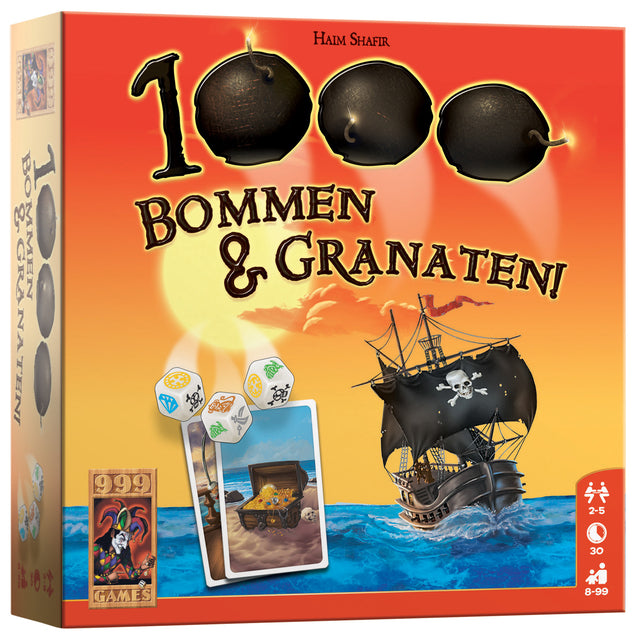999 games - Spel 1000 bommen granaten | 6 stuks