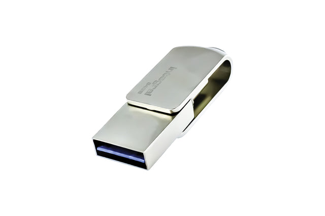 Integral - Usb-stick integral 3.0 usb-360-c dual 64gb