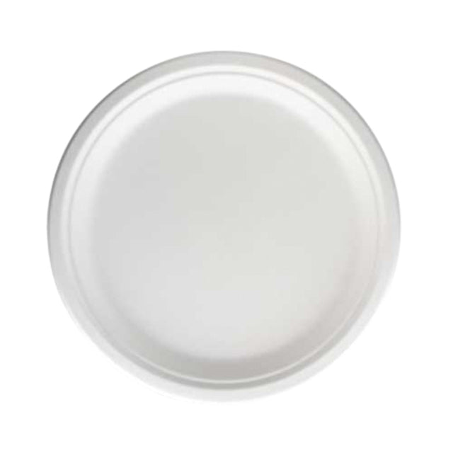 IEZZY horeca en cate - Bord iezzy 260mm suikerriet pfas-vrij wit 50st wit | 10 stuks