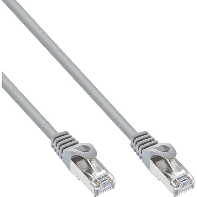 InLine - Kabel inline u utp cat5e 10 meter grijs