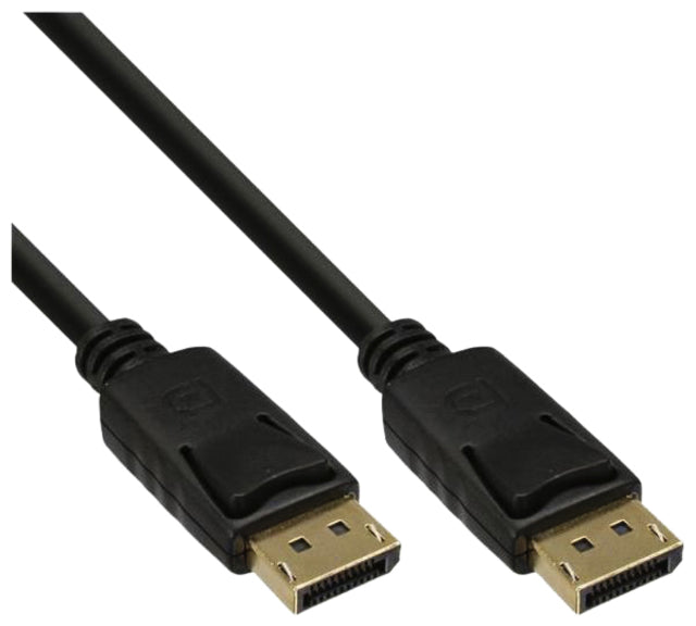 InLine - Kabel inline displaypt 4k60hz m/m 3 meter zwart