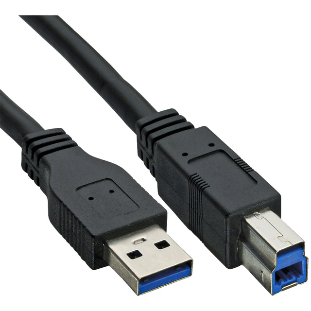 InLine - Kabel inline usb 3.0 a-b 1.5m zwart