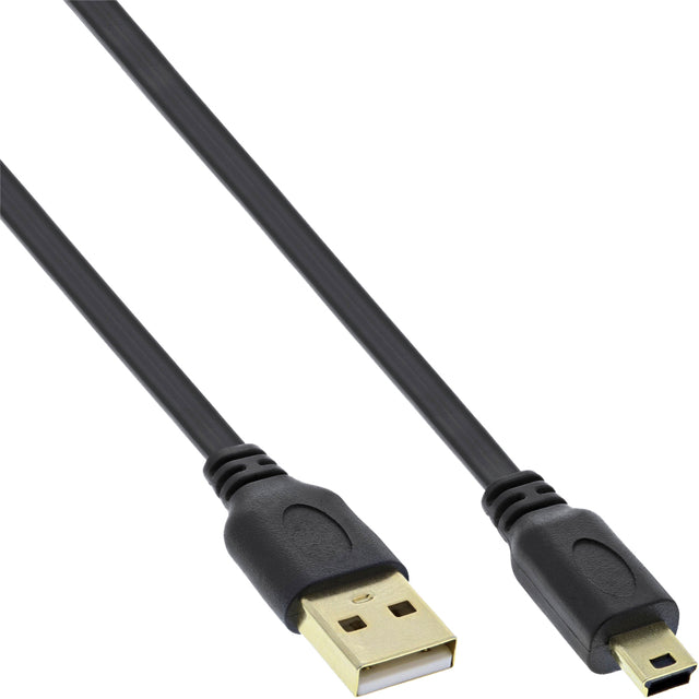 InLine - Kabel inllne usb-a mini-b 2.0 2 meter zwart