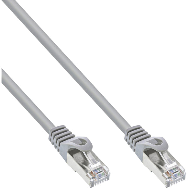InLine - Kabel inline u utp cat5e 2 meter grijs