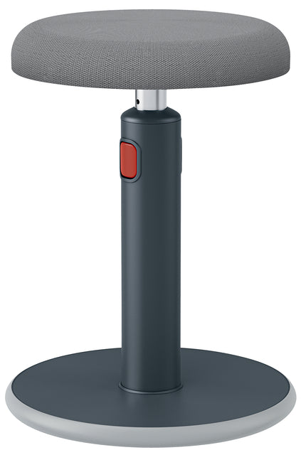 Tabouret assis-debout actif Leitz Ergo Cosy gris