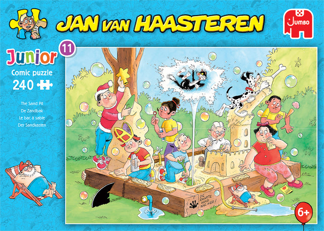 Jan van Haasteren - Puzzel jvh junior de zandbak 240st
