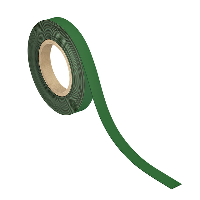 MAUL - Magneetband maul schrijfbaar 10mx20mmx1mm groen