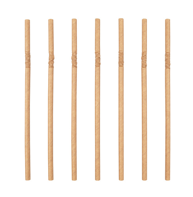 IEZZY horeca en cate - Buigrietje iezzy karton 6 x 240mm 100p fair bruin | 20 stuks