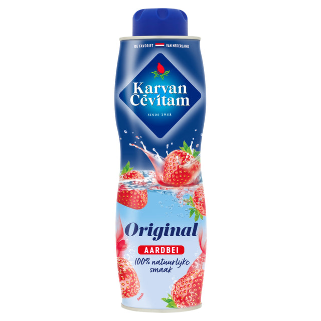 Karvan Cevitam - Siroop karvan cevitam aardbei 600ml
