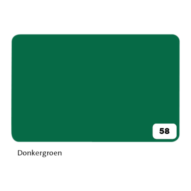 Folia Paper - Fotokarton folia 2z 50x70cm 300gr nr58 donkergroen