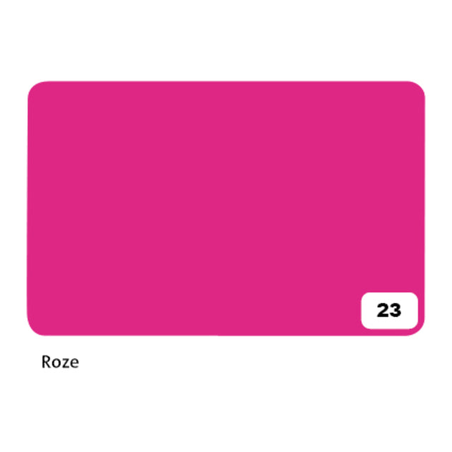 Folia Paper - Fotokarton folia 2z 50x70cm 300gr nr23 roze | 10 stuks