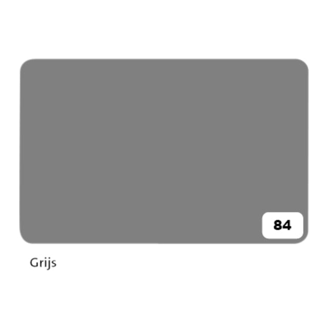 Folia Paper - Fotokarton folia 2z 50x70cm 300gr nr84 grijs | 10 stuks