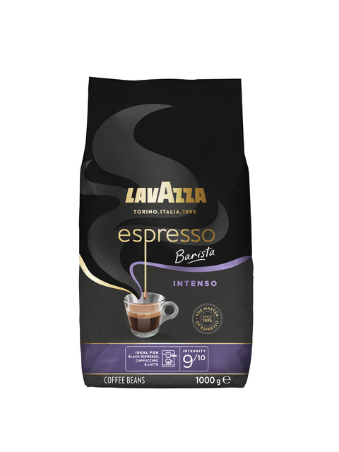 Lavazza - Koffie lavazza espresso bonen barista intenso 1kg | 4 stuks