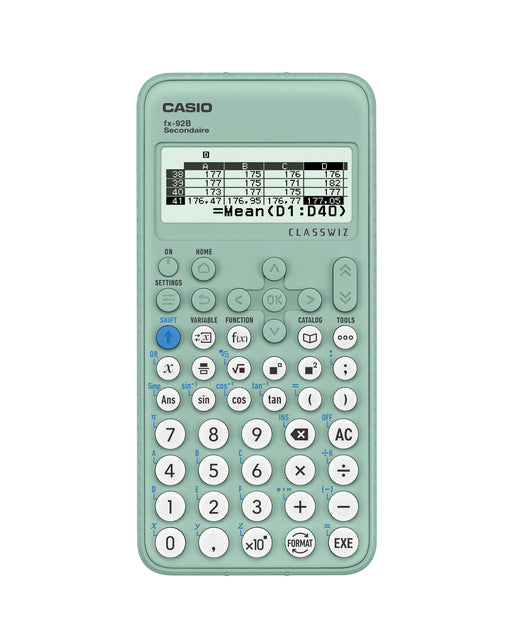 Casio - Rekenmachine casio classwiz fx-92b secondaire