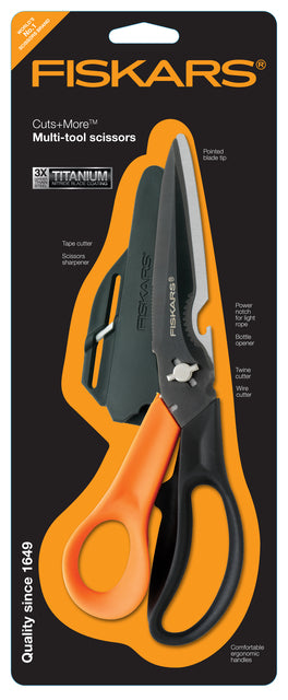Fiskars - Schaar fiskars 230mm cuts and more multi-tool