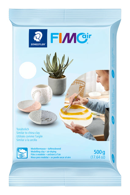 Fimo - Boetseerklei fimo air 500 g wit