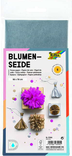 Folia Paper - Zijdevloeipapier folia 50x70cm 20gr nr66 zi 5vel