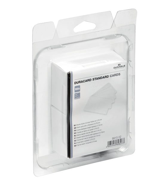 Durable - Kunststof kaarten duracard 0.76mm