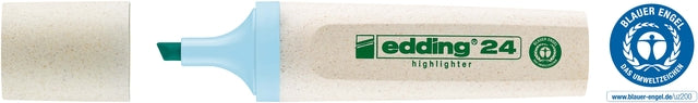 Surligneur edding 24 Ecoline bleu pastel
