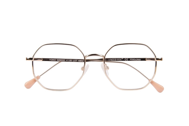 I Need You - Leesbril i need you +2.00dpt yoko goud