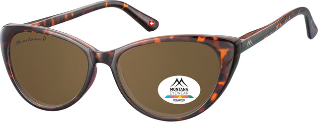 Montana - Zonnebril montana met bruin polar glas turtle