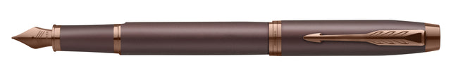Stylo plume Parker IM Monochrome bordeaux GT fin