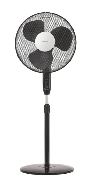 Inventum - Statiefventilator inventum met remote 40cm zwart