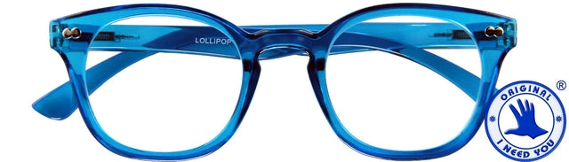 I Need You - Leesbril +2.00 dpt Lollipop blauw