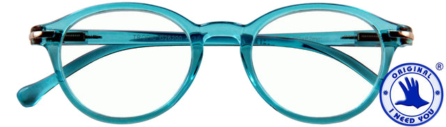 I Need You - Leesbril i need you +1.00dpt tropic turquoise