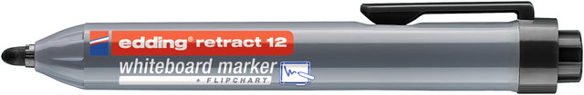 Edding - Whiteboardmarker edding 12 rond 1.5-3mm zwart