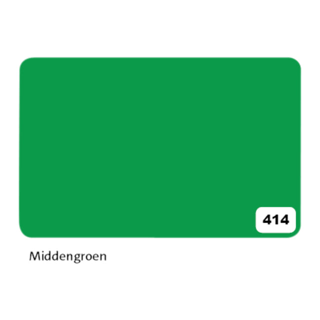 Folia Paper - Etalagekarton folia 1z 48x68cm 380gr nr414 groen | 10 stuks