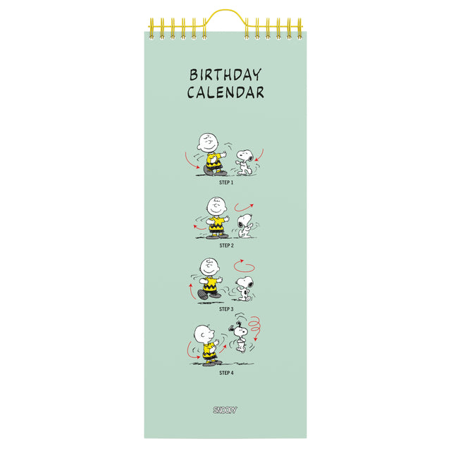 Lannoo - Verjaardagskalender lannoo peanuts 130x325