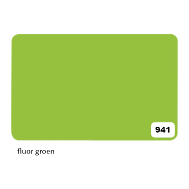 Folia Paper - Etalagekarton folia 1z 48x68cm 380gr nr941 fl gn | 10 stuks