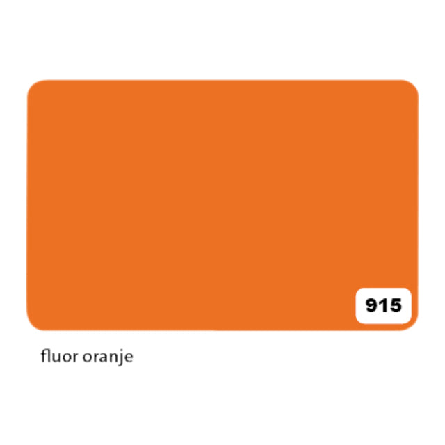 Folia Paper - Etalagekarton folia 1z 48x68cm 380gr nr915 or | 10 stuks