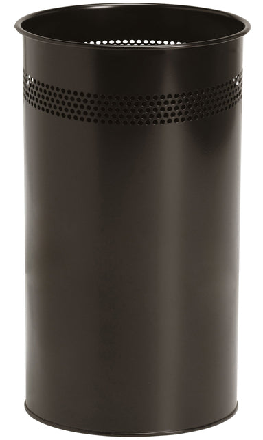 BRASQ - Papierbak brasq 21 liter rvs zwart