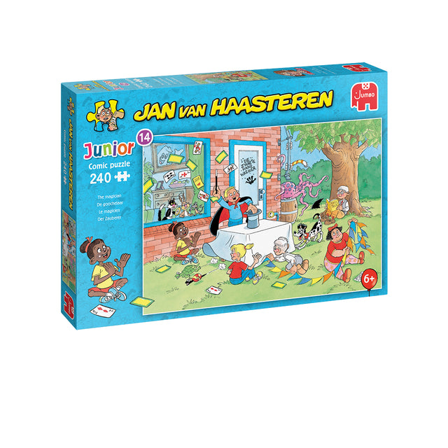 Jan van Haasteren - Puzzel jvh junior 14 de goochelaar 240st