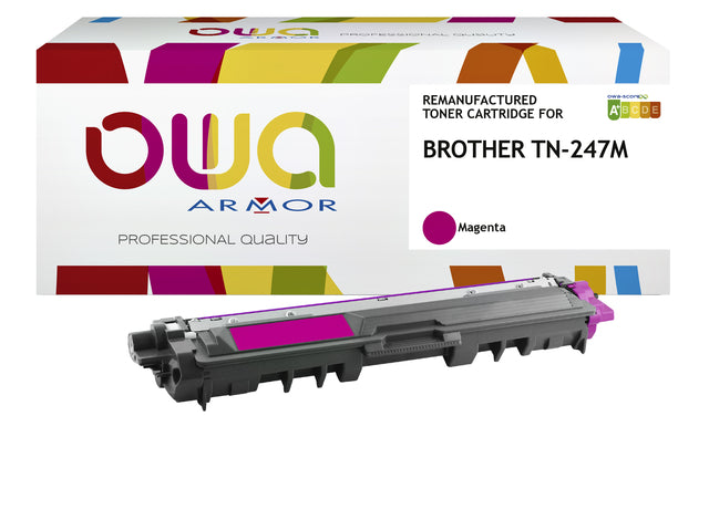 OWA - Toner owa brother tn-247m rood