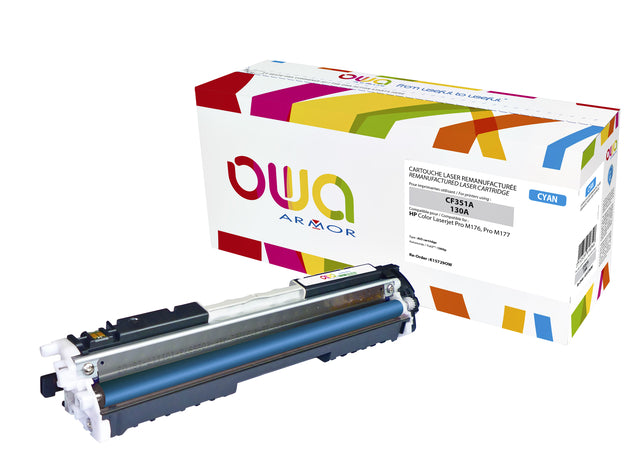OWA - Tonercartridge owa hp cf351a blauw