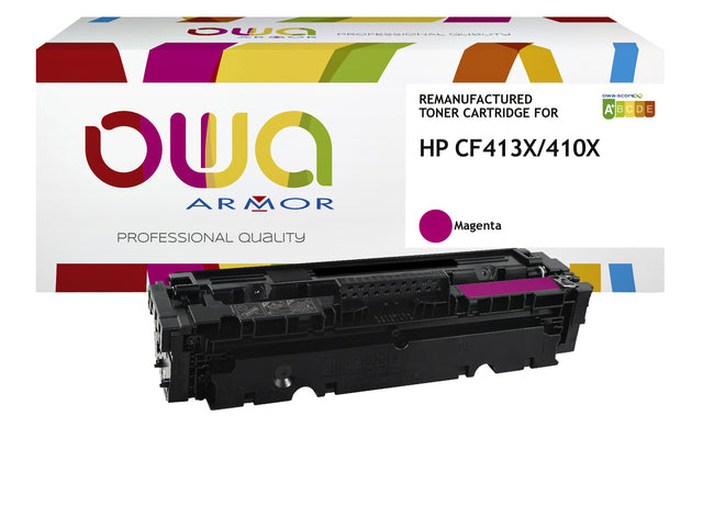 OWA - Tonercartridge owa hp cf413x rood