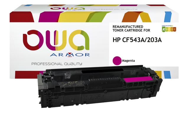OWA - Tonercartridge owa hp cf543a rood