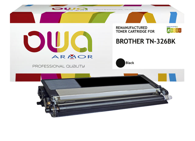 OWA - Toner owa brother tn-326bk zwart