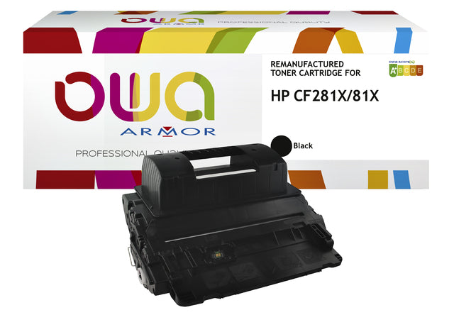 OWA - Tonercartridge owa hp cf281x zwart