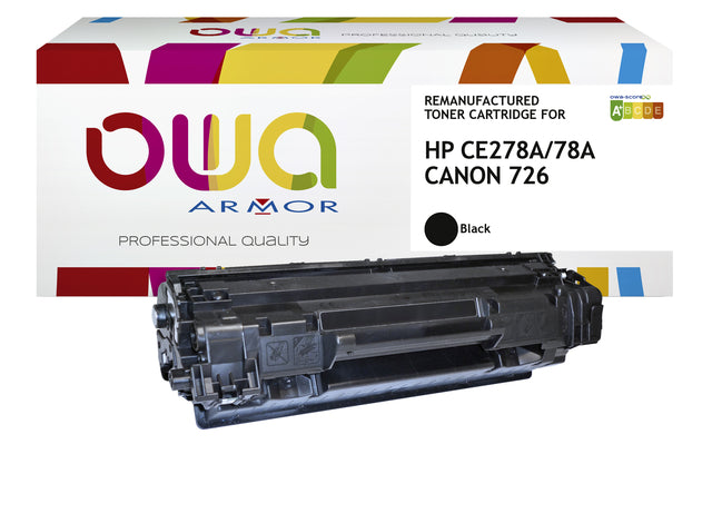 OWA - Tonercartridge owa hp ce278a zwart