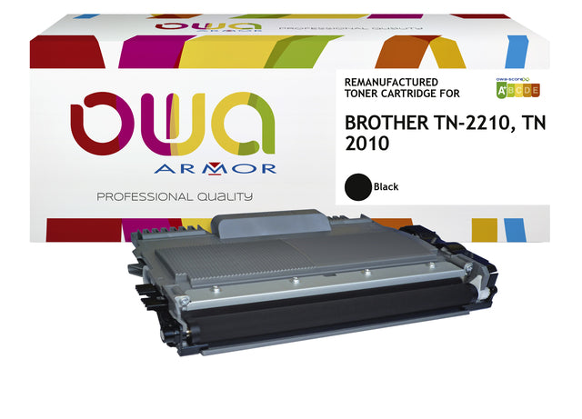 OWA - Toner owa brother tn-2210bk zwart