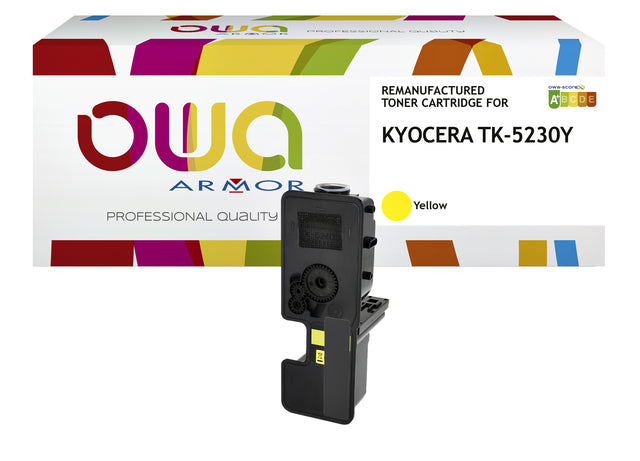 OWA - Toner owa kyocera tk-5230y geel