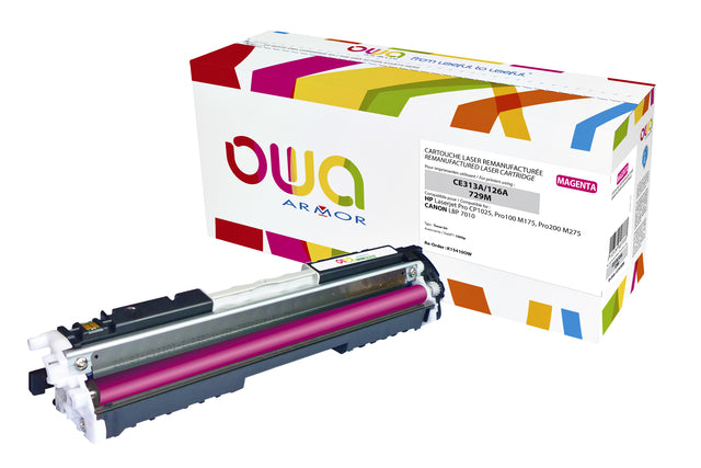 OWA - Tonercartridge owa hp ce313a rood