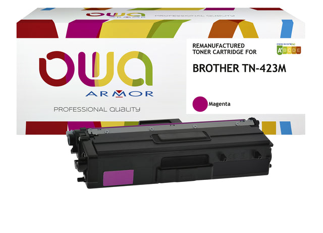 OWA - Toner owa brother tn-423m rood
