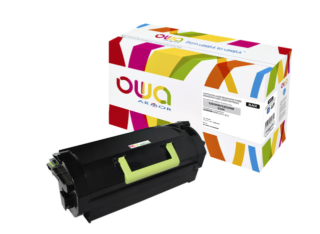 OWA - Tonercartridge owa lexmark 52d2h00 zwart