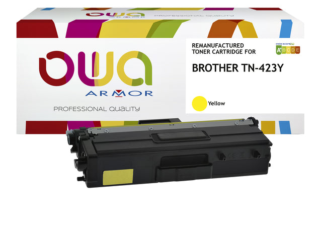OWA - Toner owa brother tn-423y geel